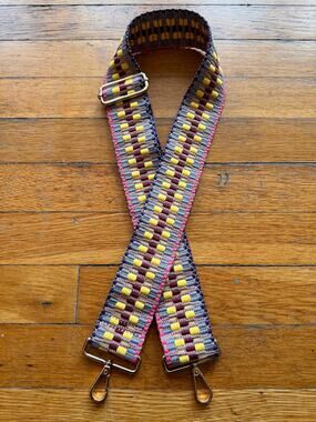 AH-DORNED Multicolored Crossbody Bag Strap sz OS